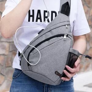 Crossbody Tas USB Oplaadbare Rugzak