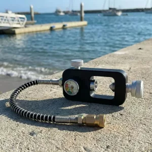 Adapter voor het bijvullen van duiktanks