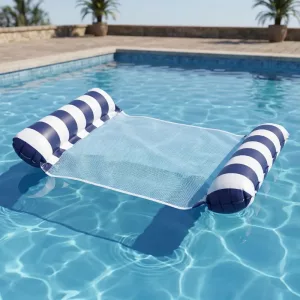 Opblaasbare zwembad hangmat drijfb ed watermatras