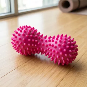 Stekelige massagebalroller in pindavorm